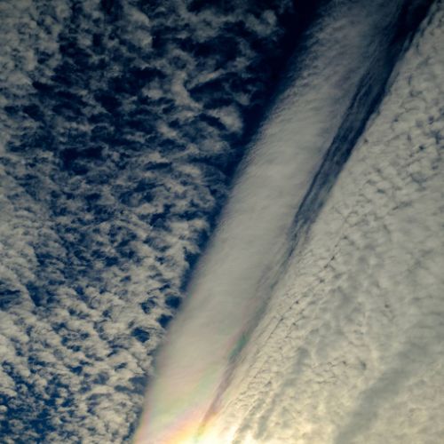 Nuages irisés